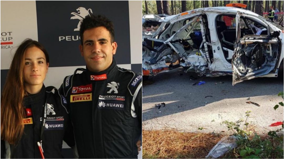 Laura Salvo y Miquel Socias | Así quedó el coche tras el accidente Laura Salvo y Miquel Socias | Así quedó el coche tras el accidente