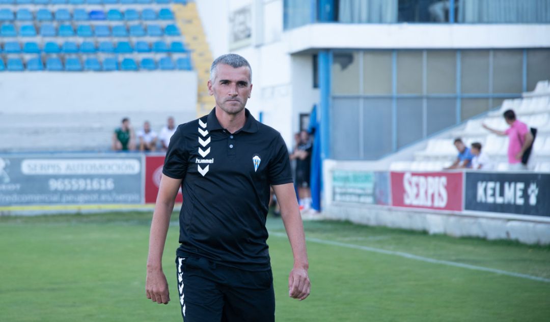 Vicente Parras, entrenador del Alcoyano Vicente Parras, entrenador del Alcoyano