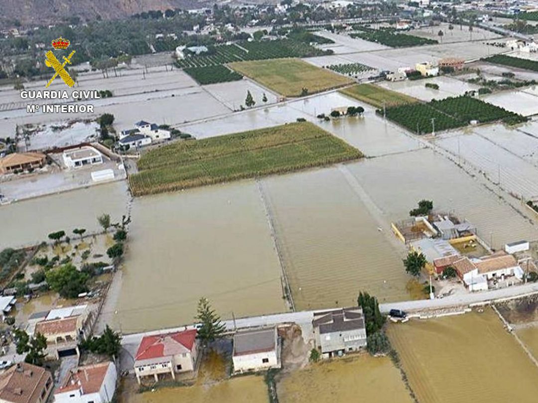 Imagen de archivo de las inundaciones en septiembre de 2019 en la Vega Baja Imagen de archivo de las inundaciones en septiembre de 2019 en la Vega Baja