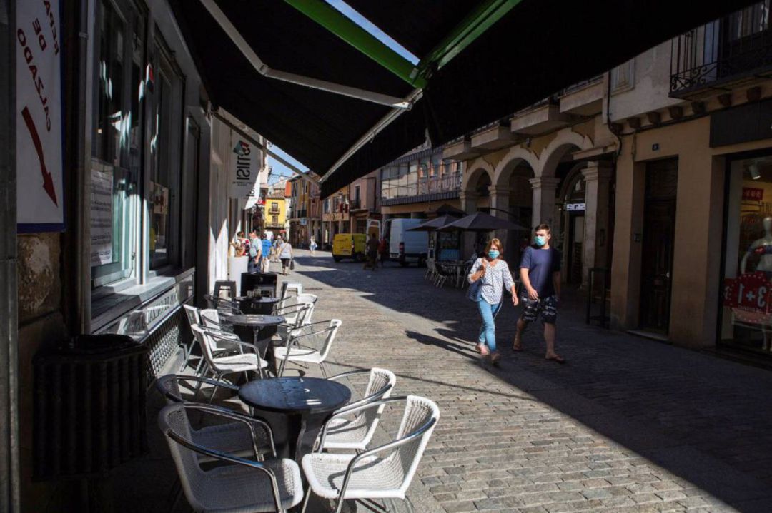Uno de los establecimientos de Aranda de Duero. Uno de los establecimientos de Aranda de Duero.