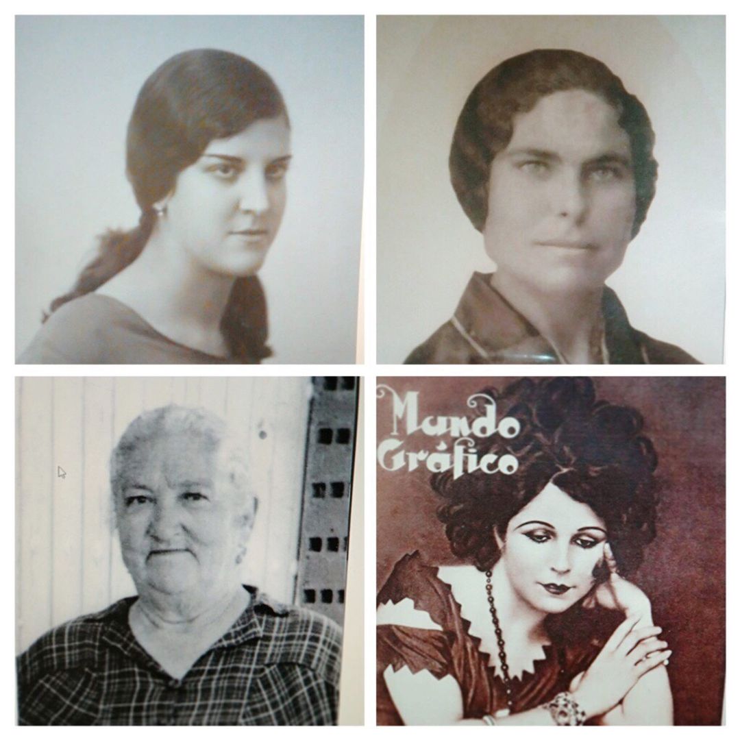 De izquierda a derecha: Teresa González, Encarnación Fernández, Doña Flora y Angelina Bretón De izquierda a derecha: Teresa González, Encarnación Fernández, Doña Flora y Angelina Bretón
