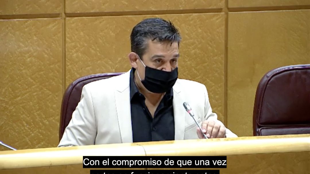 El senador de Compromís, Carles Mulet El senador de Compromís, Carles Mulet