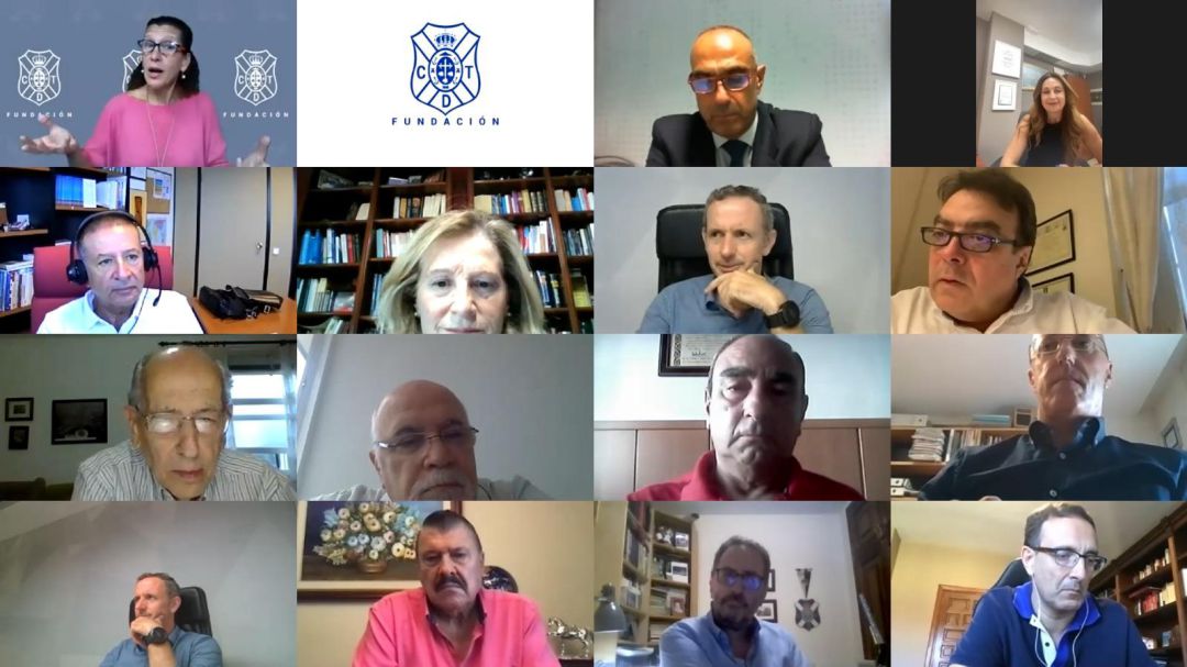 Un momento de la reunión telemática del miércoles. Un momento de la reunión telemática del miércoles.