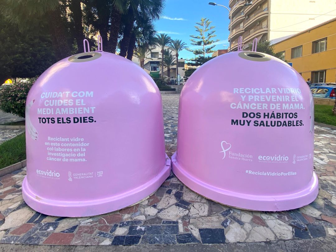 Contenedores rosa Contenedores rosa