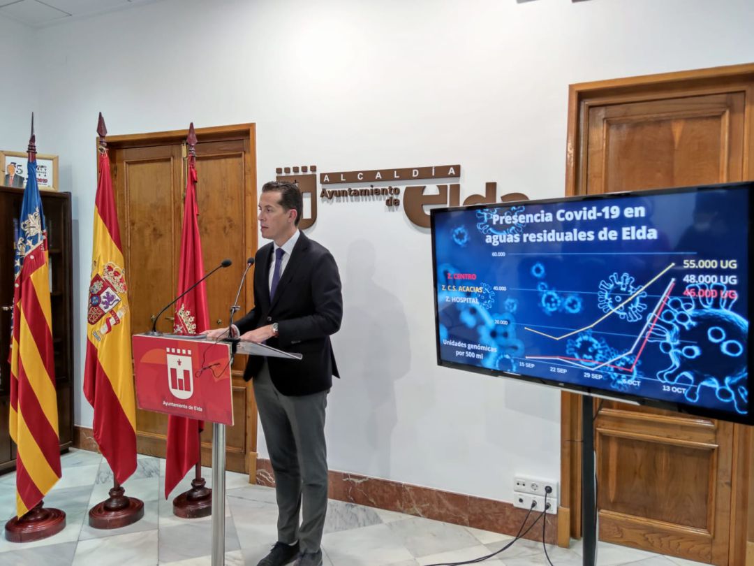 El alcalde de Elda anuncia restricciones para ciudad El alcalde de Elda anuncia restricciones para ciudad