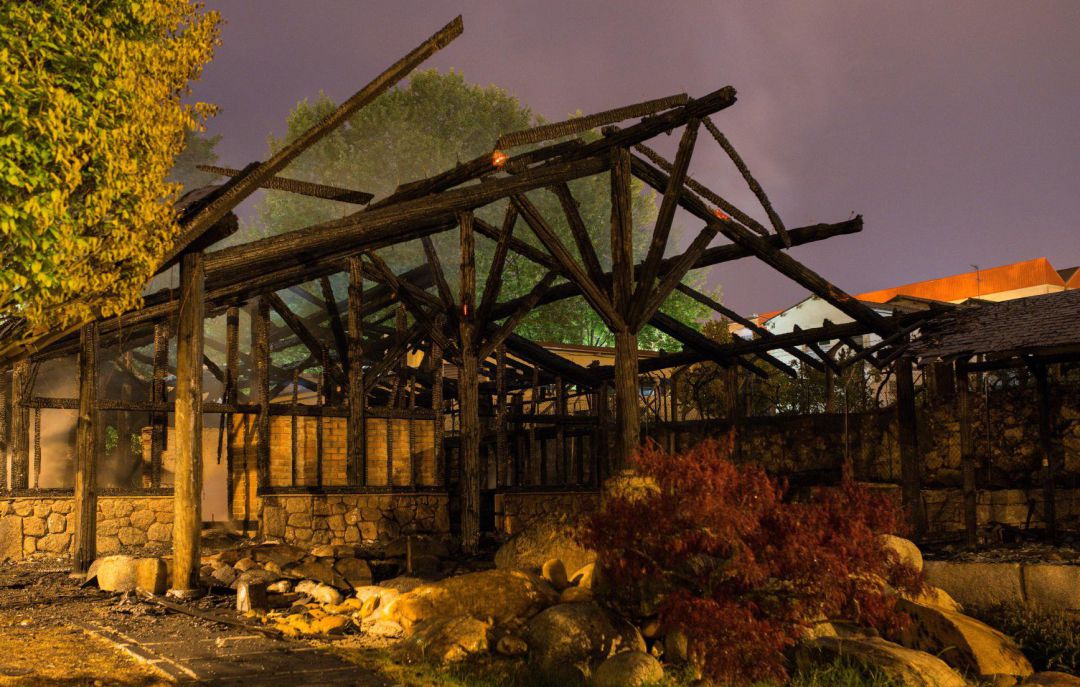 Imagen de A Chavasqueira arrasada por el incendio Imagen de A Chavasqueira arrasada por el incendio