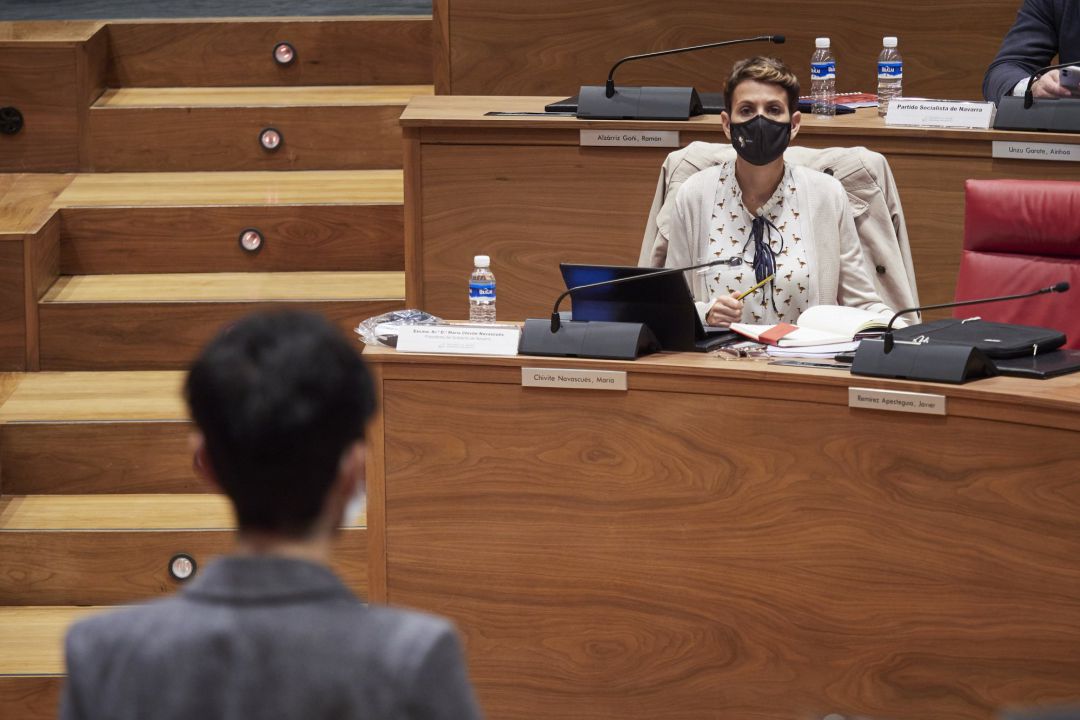La presidenta del Gobierno de Navarra, María Chivite La presidenta del Gobierno de Navarra, María Chivite