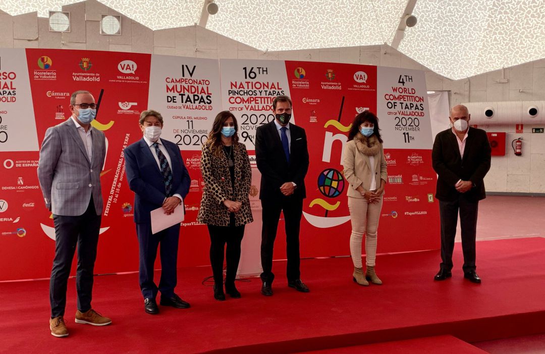 Presentación de los concursos Nacional y Mundial de Pinchos de Valladolid.
Presentación de los concursos Nacional y Mundial de Pinchos de Valladolid.