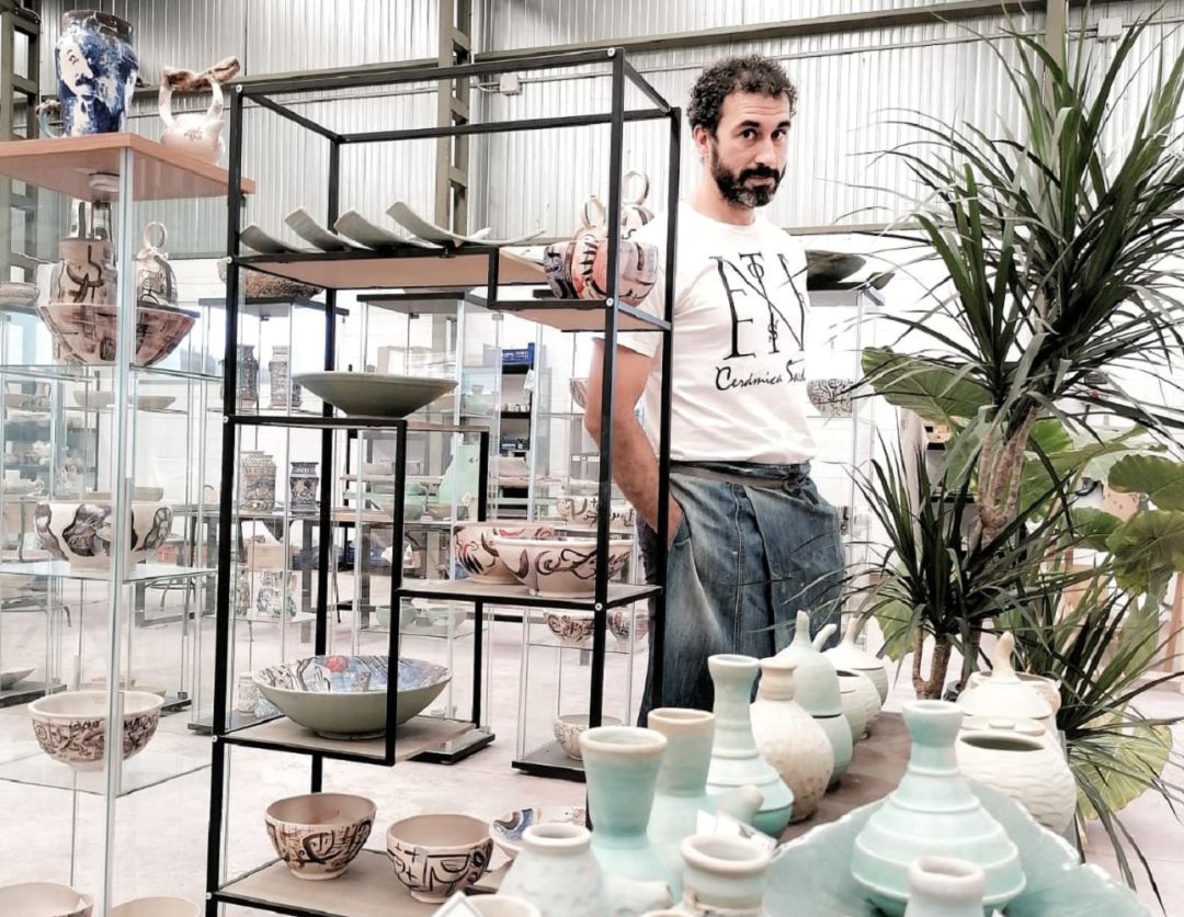 La cerámica de Néstor Pablo: desde Sediles (Zaragoza) hasta Netflix La cerámica de Néstor Pablo: desde Sediles (Zaragoza) hasta Netflix