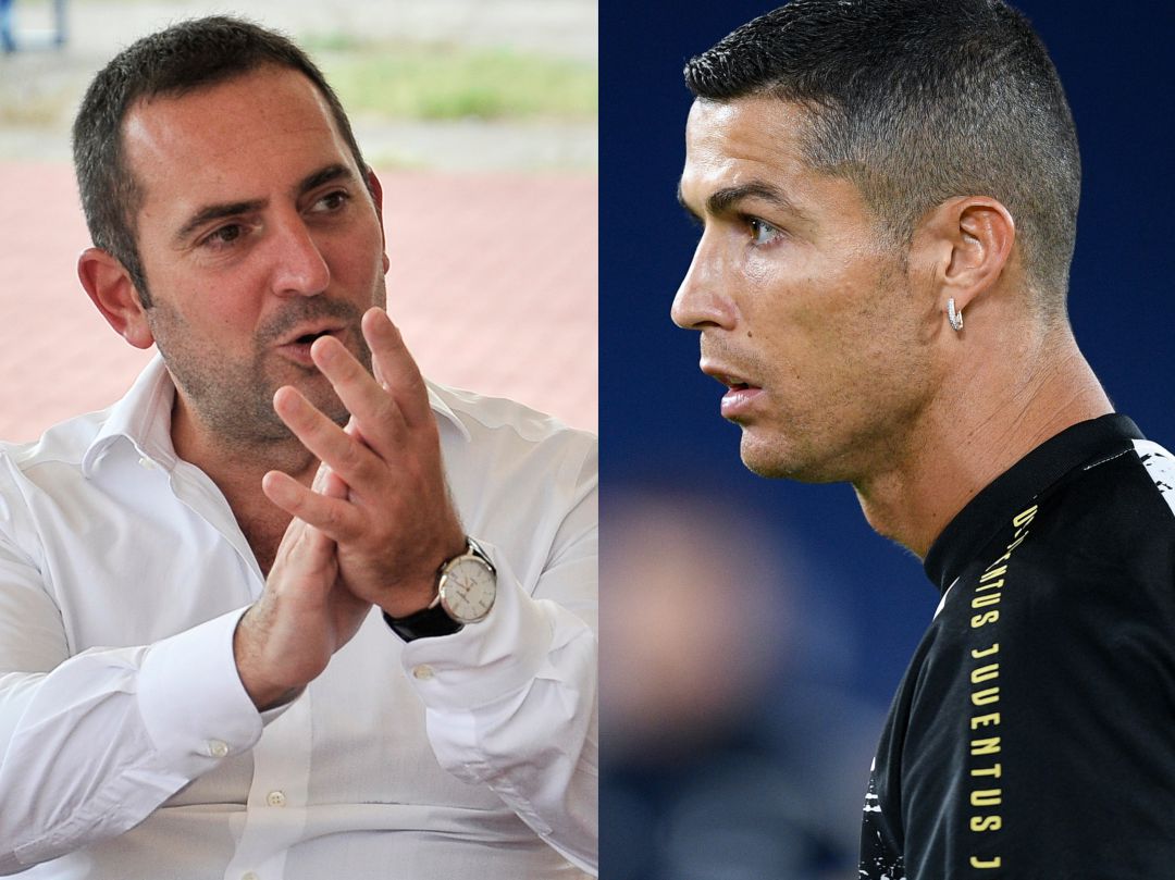 Spadafora y Cristiano Ronaldo Spadafora y Cristiano Ronaldo