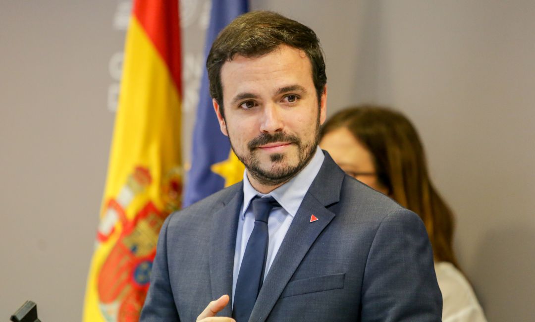 El ministro de Consumo, Alberto Garzón. El ministro de Consumo, Alberto Garzón.