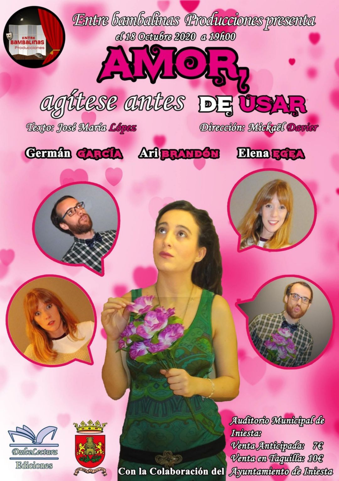 Estreno teatral este domingo en Iniesta Estreno teatral este domingo en Iniesta