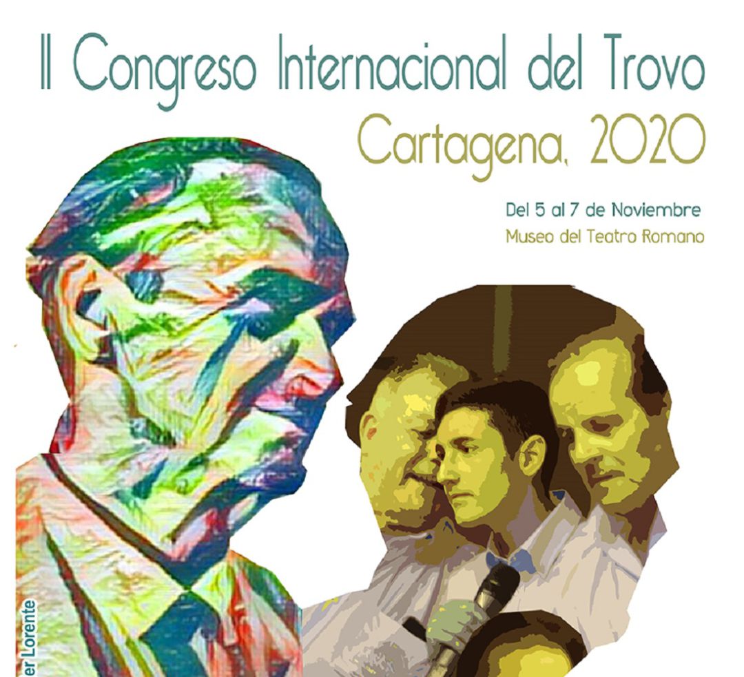 Cartel del congreso del artista Javier Lorente. Cartel del congreso del artista Javier Lorente.