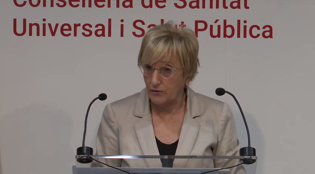 La consellera de Sanitat, Ana Barceló La consellera de Sanitat, Ana Barceló