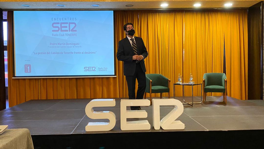Encuentro SER con Pedro Martín, presidente del Cabildo insular Encuentro SER con Pedro Martín, presidente del Cabildo insular
