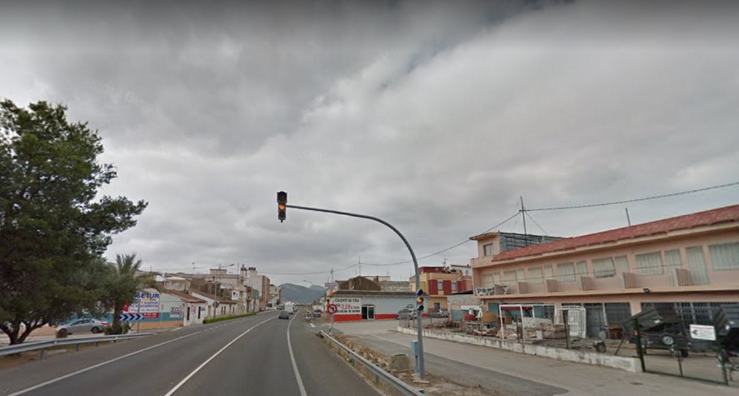 Nacional 332 a su paso por el municipio de Xeraco Nacional 332 a su paso por el municipio de Xeraco