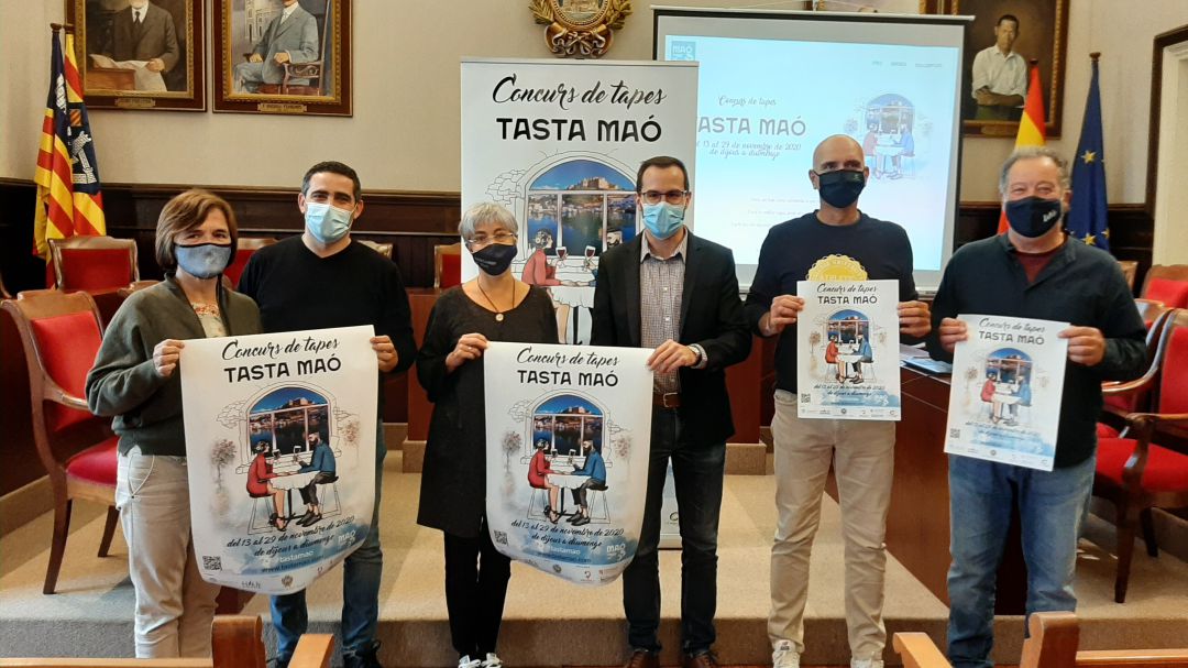 Moment de la presentació del "Tasta Maó" Moment de la presentació del "Tasta Maó"