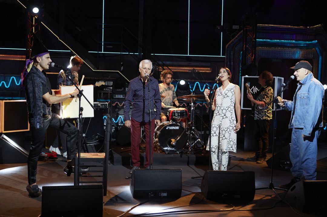 Rodrigo Cuevas, Kiko Veneno, Anni B Sweet y Carlangas, actúan juntos en la gala de los Premios MIN Rodrigo Cuevas, Kiko Veneno, Anni B Sweet y Carlangas, actúan juntos en la gala de los Premios MIN
