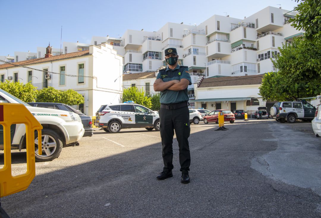 El comandante jefe de personal y apoyo de la Guardia Civil en Córdoba, Daniel García. El comandante jefe de personal y apoyo de la Guardia Civil en Córdoba, Daniel García.