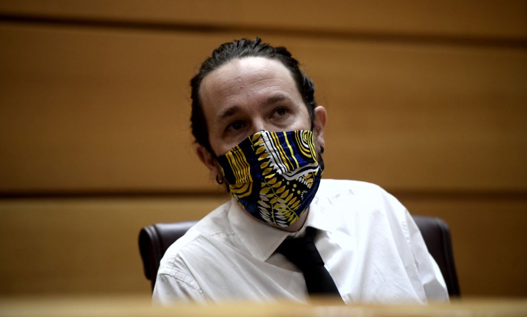 El vicepresidente segundo y ministro de Derechos Sociales y Agenda 2030, Pablo Iglesias. El vicepresidente segundo y ministro de Derechos Sociales y Agenda 2030, Pablo Iglesias.