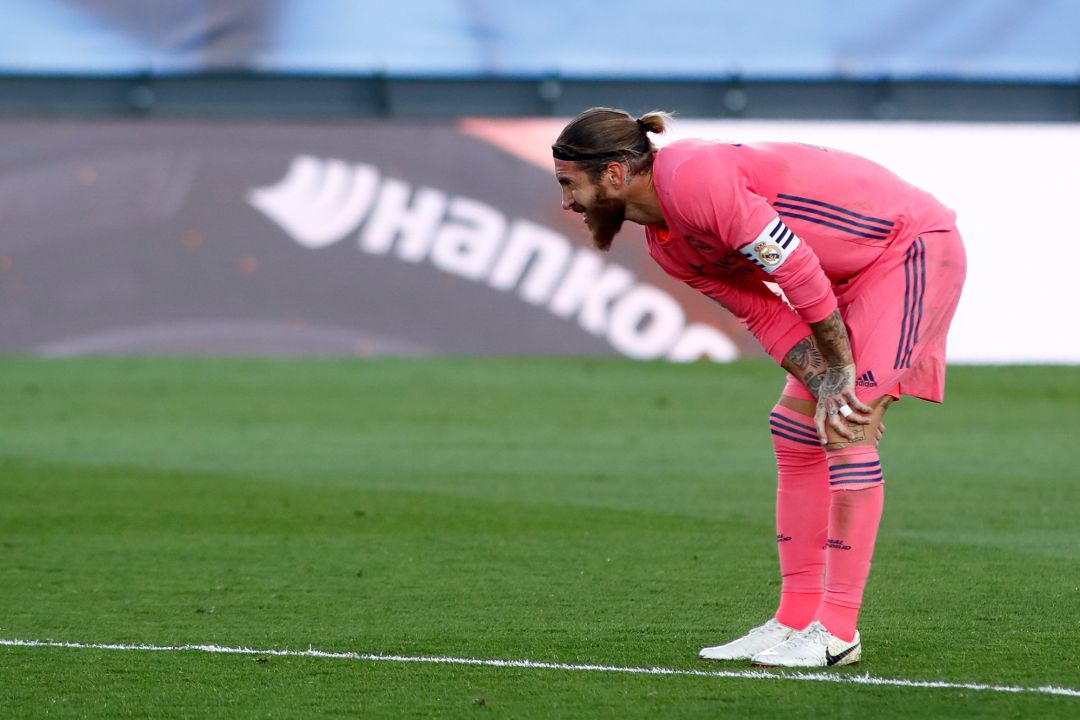 Sergio Ramos durante la jornada 6 de Liga ante el Cádiz. Sergio Ramos durante la jornada 6 de Liga ante el Cádiz.