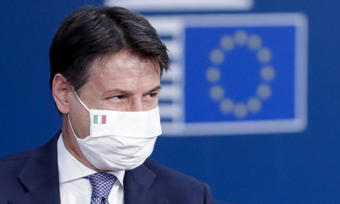El primer ministro italiano, Giuseppe Conte. El primer ministro italiano, Giuseppe Conte.