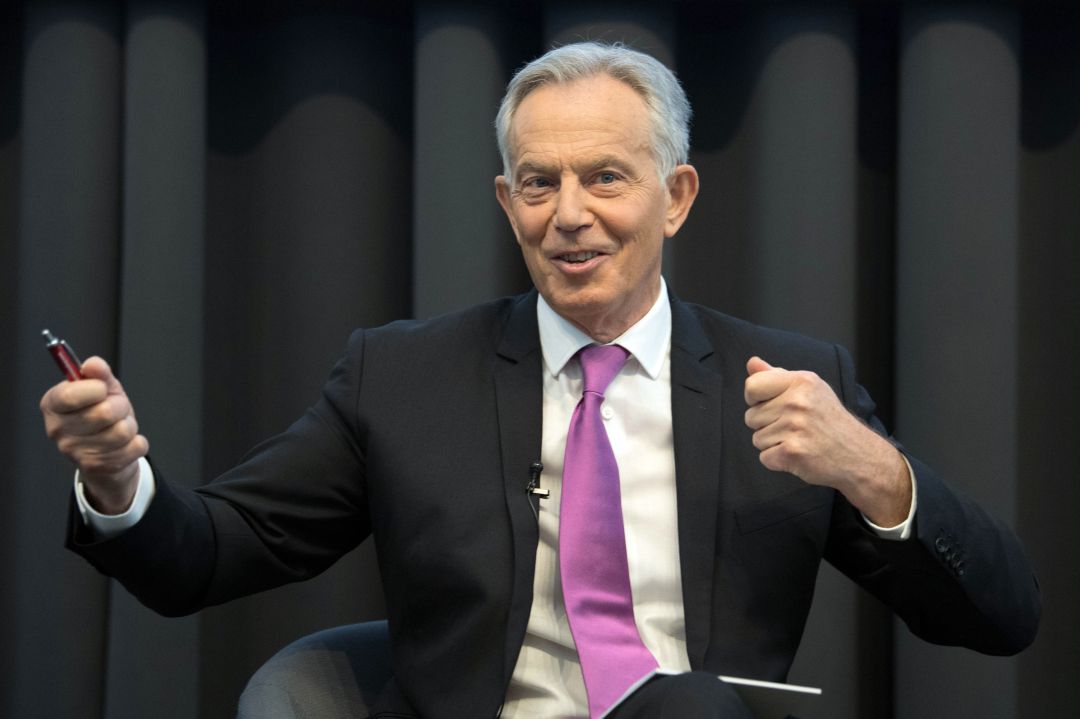 Tony Blair, en un acto del partido laborista Tony Blair, en un acto del partido laborista