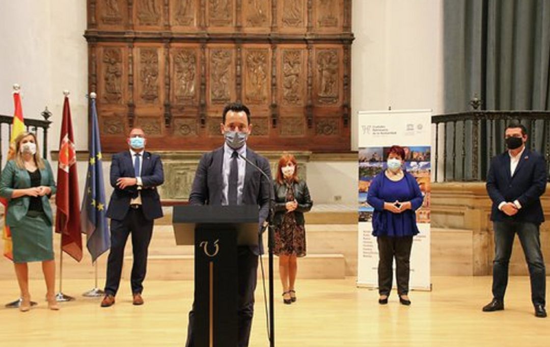 Intervención de Ruiz tras la Asamblea celebrada en Úbeda Intervención de Ruiz tras la Asamblea celebrada en Úbeda