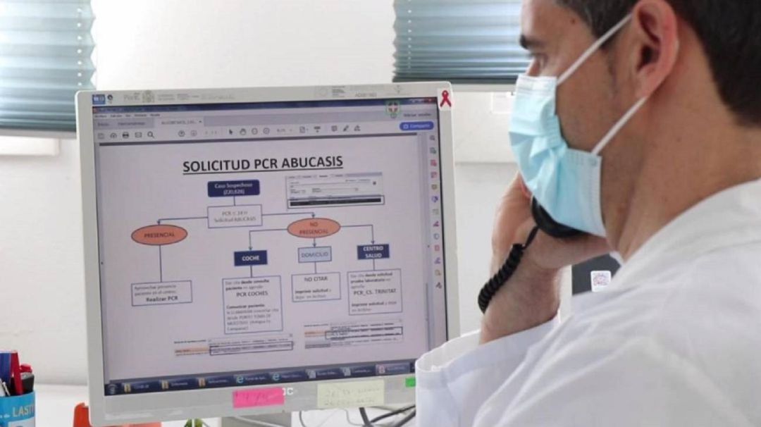Un "rastreador" de Covid-19 contratado por Sanidad Un "rastreador" de Covid-19 contratado por Sanidad