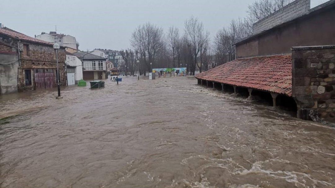 Inundaciones del pasado 19 de diciembre en Reinosa Inundaciones del pasado 19 de diciembre en Reinosa