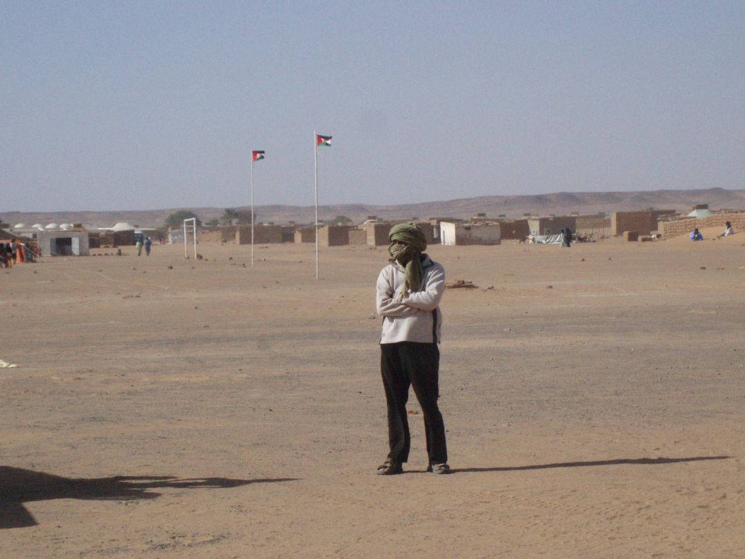 Vista del campamento de Dakhla Vista del campamento de Dakhla