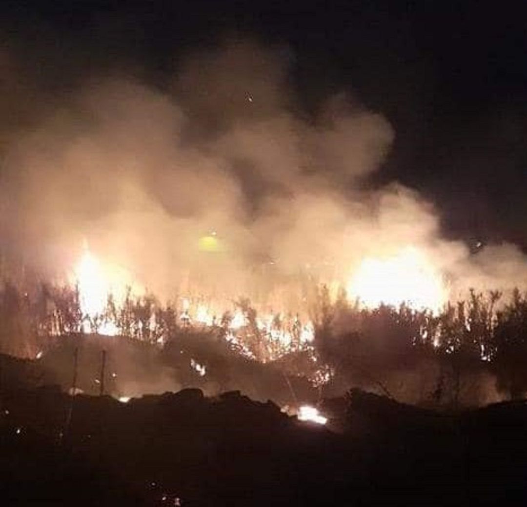 Imagen del incendio Imagen del incendio