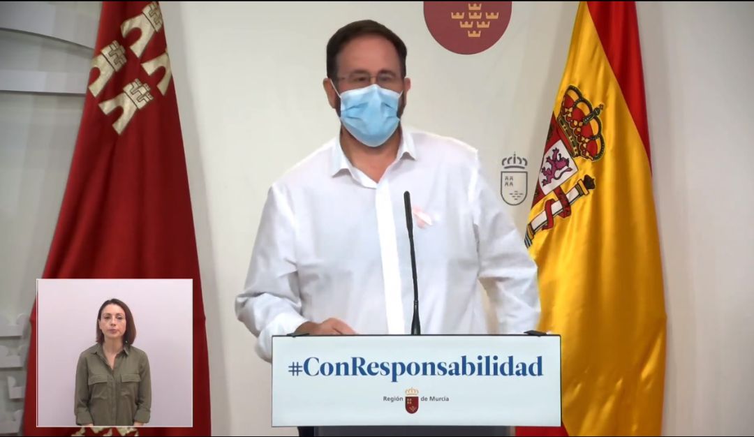 El portavoz del Comité de Seguimiento del Covid en la Región, Jaime Pérez El portavoz del Comité de Seguimiento del Covid en la Región, Jaime Pérez
