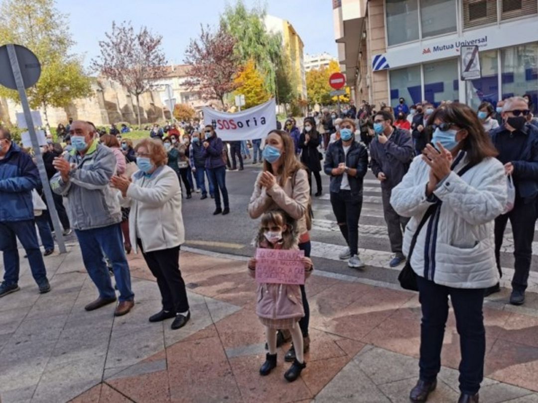 Manifestación en apoyo a los nueve médicos Manifestación en apoyo a los nueve médicos