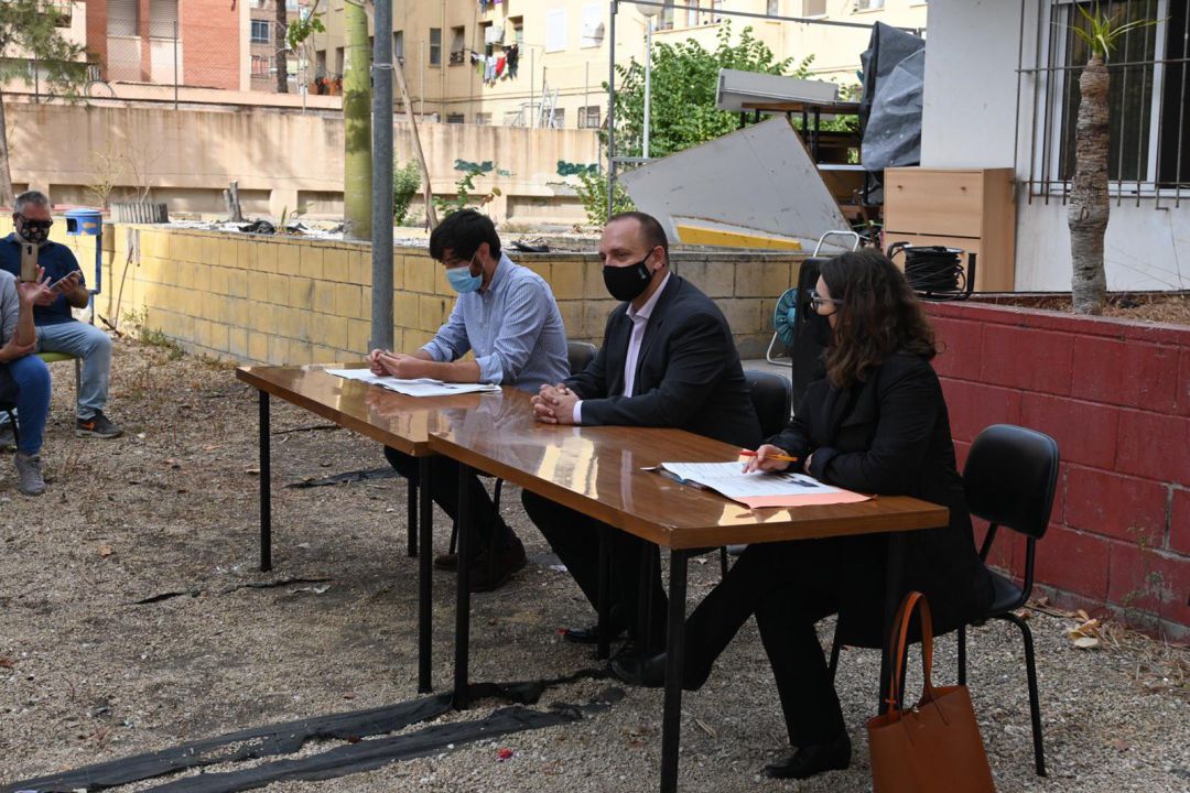 El vicepresidente Ruben Martínez Dalmau, durante la rueda de prensa. El vicepresidente Ruben Martínez Dalmau, durante la rueda de prensa.