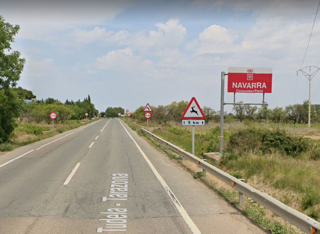 Carretera N-121 entre Tarazona (Zaragoza) y Tudela (Navarra) Carretera N-121 entre Tarazona (Zaragoza) y Tudela (Navarra)
