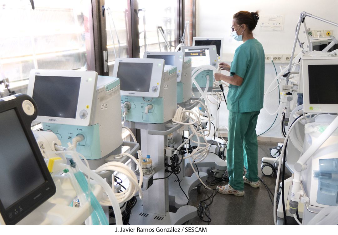 Nuevos respiradores del Hospital de Guadalajara Nuevos respiradores del Hospital de Guadalajara