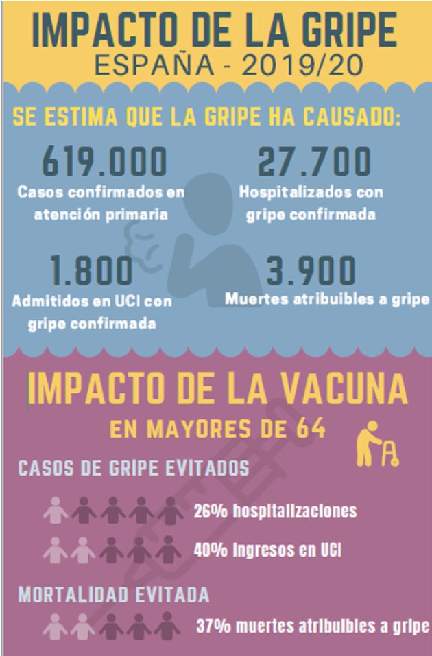Impacto de la gripe en España. Impacto de la gripe en España.