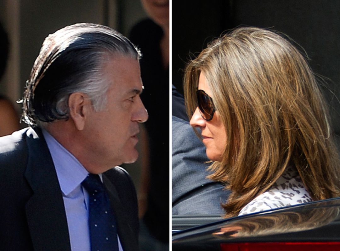 Luis Bárcenas y su esposa, Rosalía Iglesias. Luis Bárcenas y su esposa, Rosalía Iglesias.