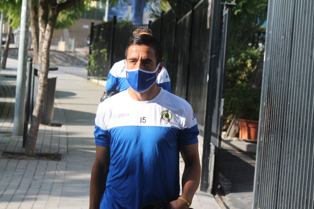 Pedro Sánchez, jugador del Hércules CF Pedro Sánchez, jugador del Hércules CF