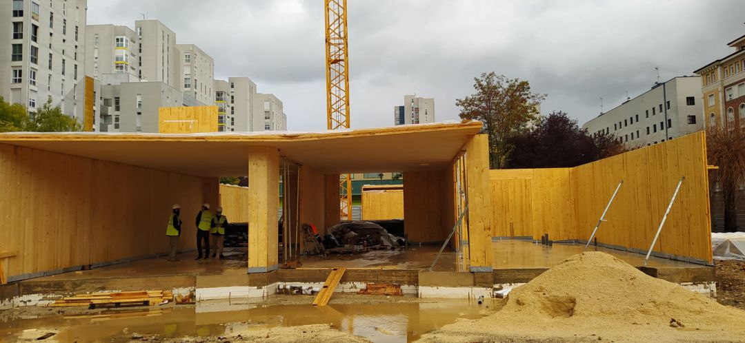 Construcción obras Escuela Infantil Río Vena Construcción obras Escuela Infantil Río Vena
