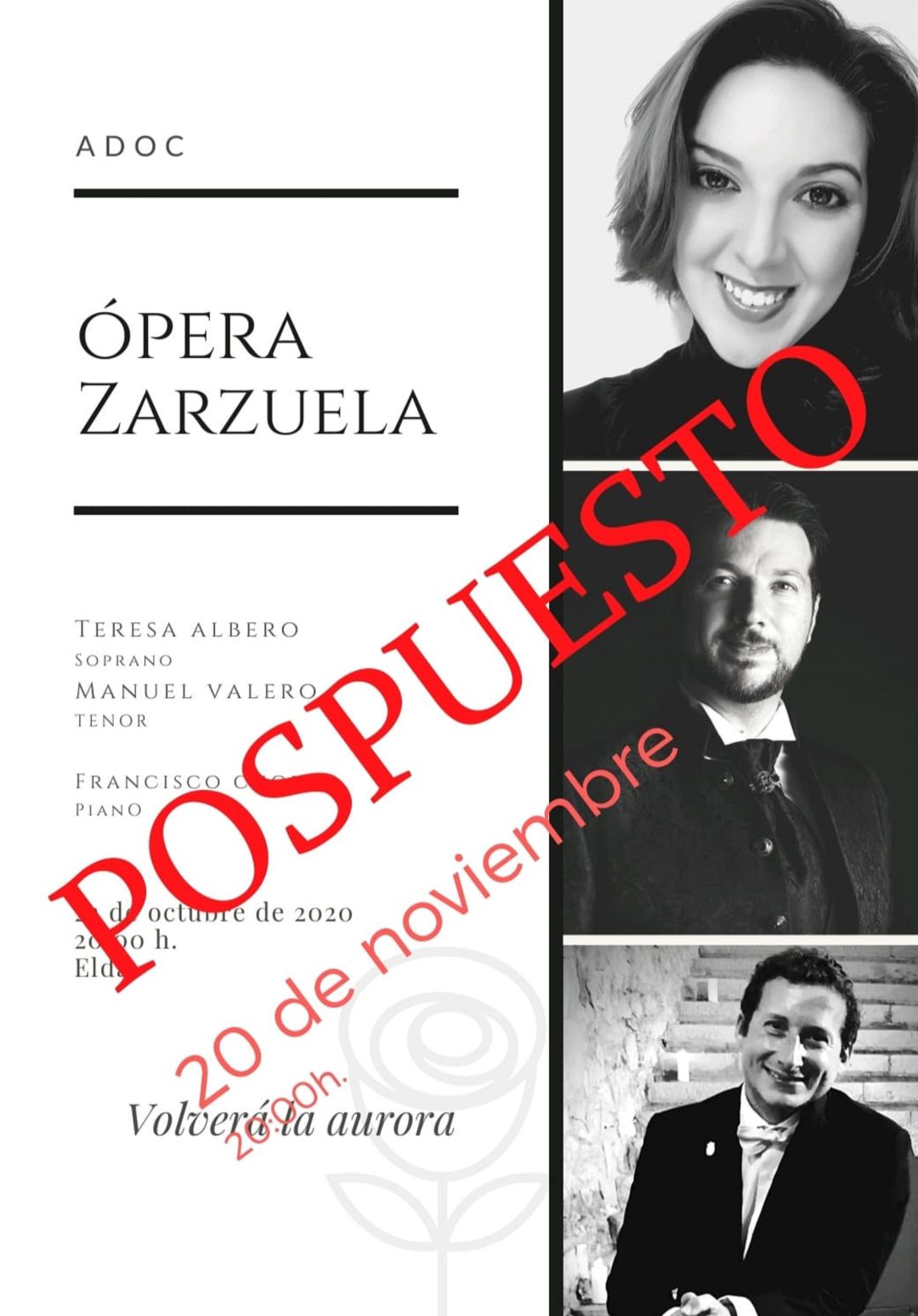 Adoc en Elda aplaza su programación de octubre Adoc en Elda aplaza su programación de octubre