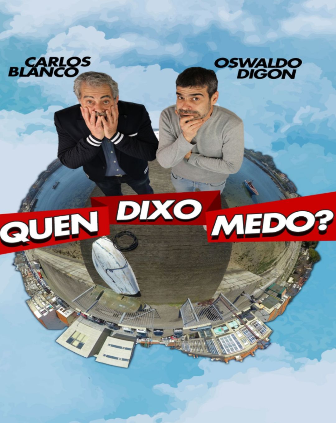 Cartel del espectáculo de Blanco y Digón Cartel del espectáculo de Blanco y Digón