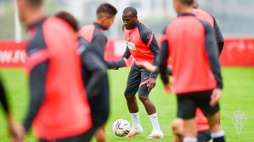 Babin durante un entrenamiento. Babin durante un entrenamiento.