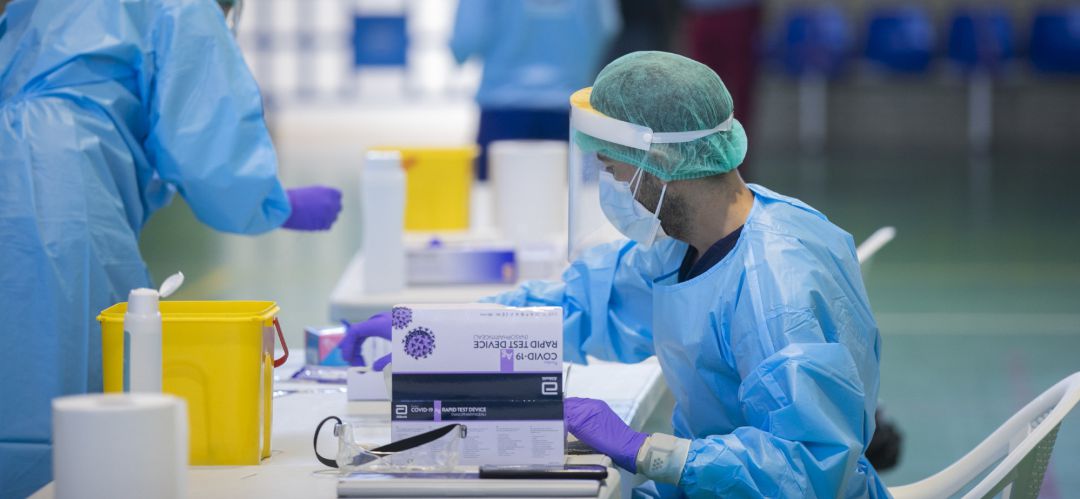 Una prueba de test antígenos para el cribado masivo de la detección de la Covid Una prueba de test antígenos para el cribado masivo de la detección de la Covid
