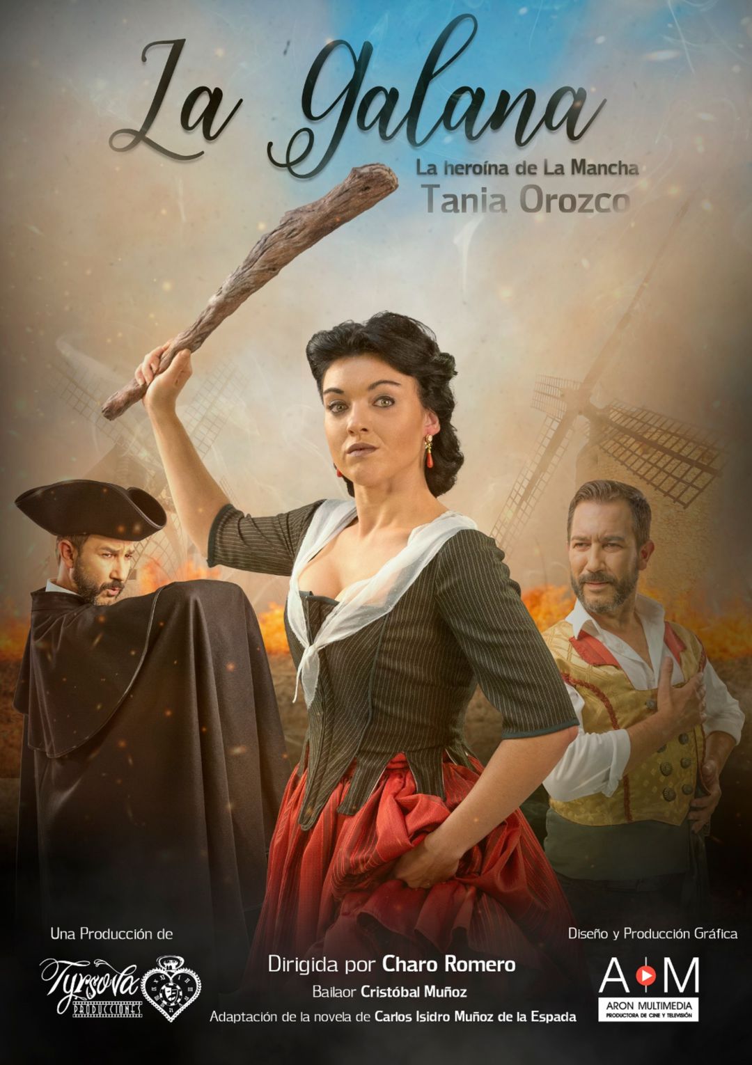 Cartel de la obra teatral La Galana Cartel de la obra teatral La Galana