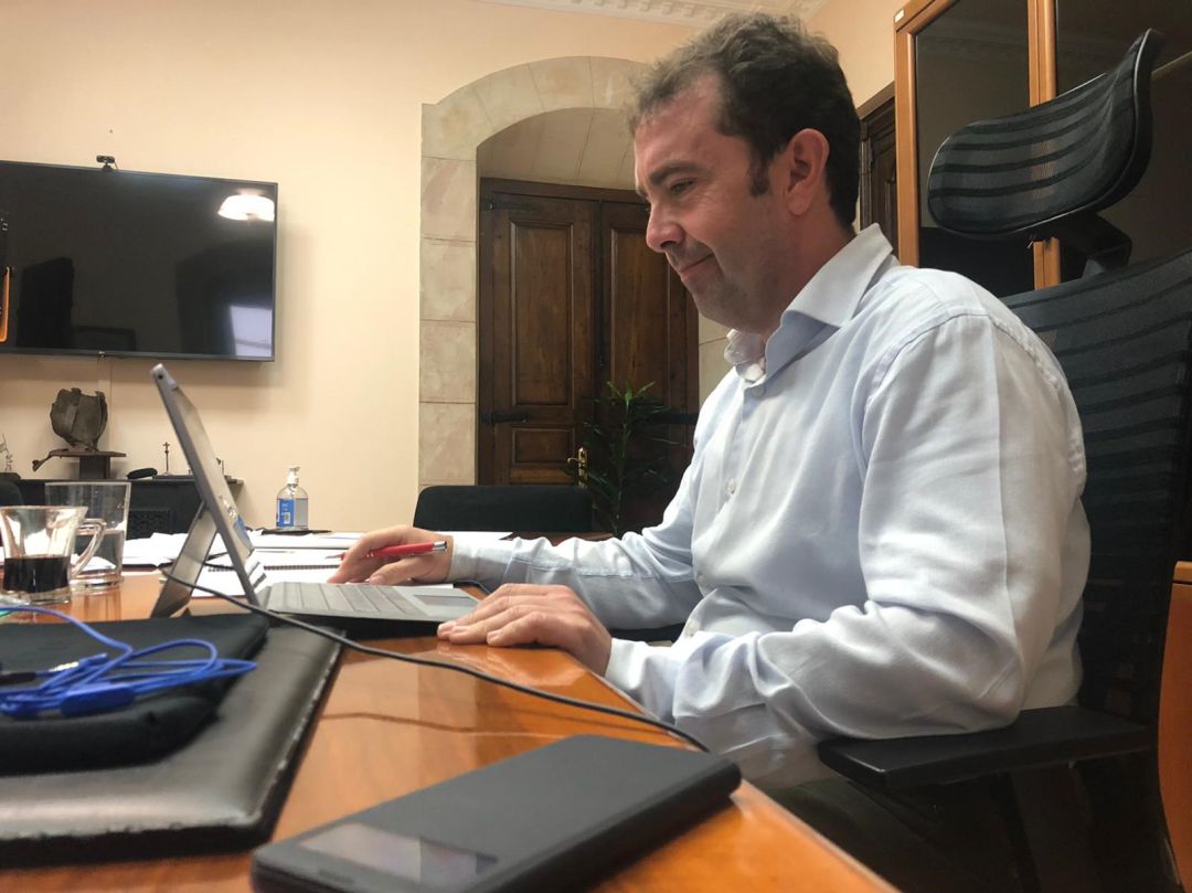 Juan Carlos Abascal, alcalde de Ermua Juan Carlos Abascal, alcalde de Ermua