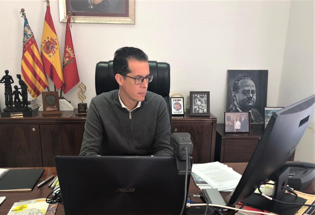 Reunión por videoconferencia de Rubén Alfaro sobre adhesión para la Agenda 2030 Reunión por videoconferencia de Rubén Alfaro sobre adhesión para la Agenda 2030