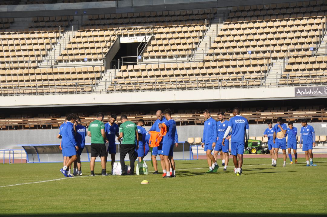 Entrenamiento del Xerez DFC en Chapín Entrenamiento del Xerez DFC en Chapín