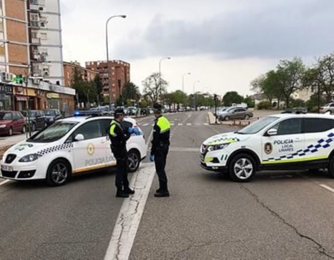 Dispositivo Policía Local de Linares. Dispositivo Policía Local de Linares.